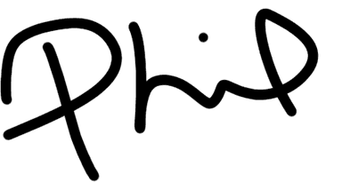 Phil's signature
